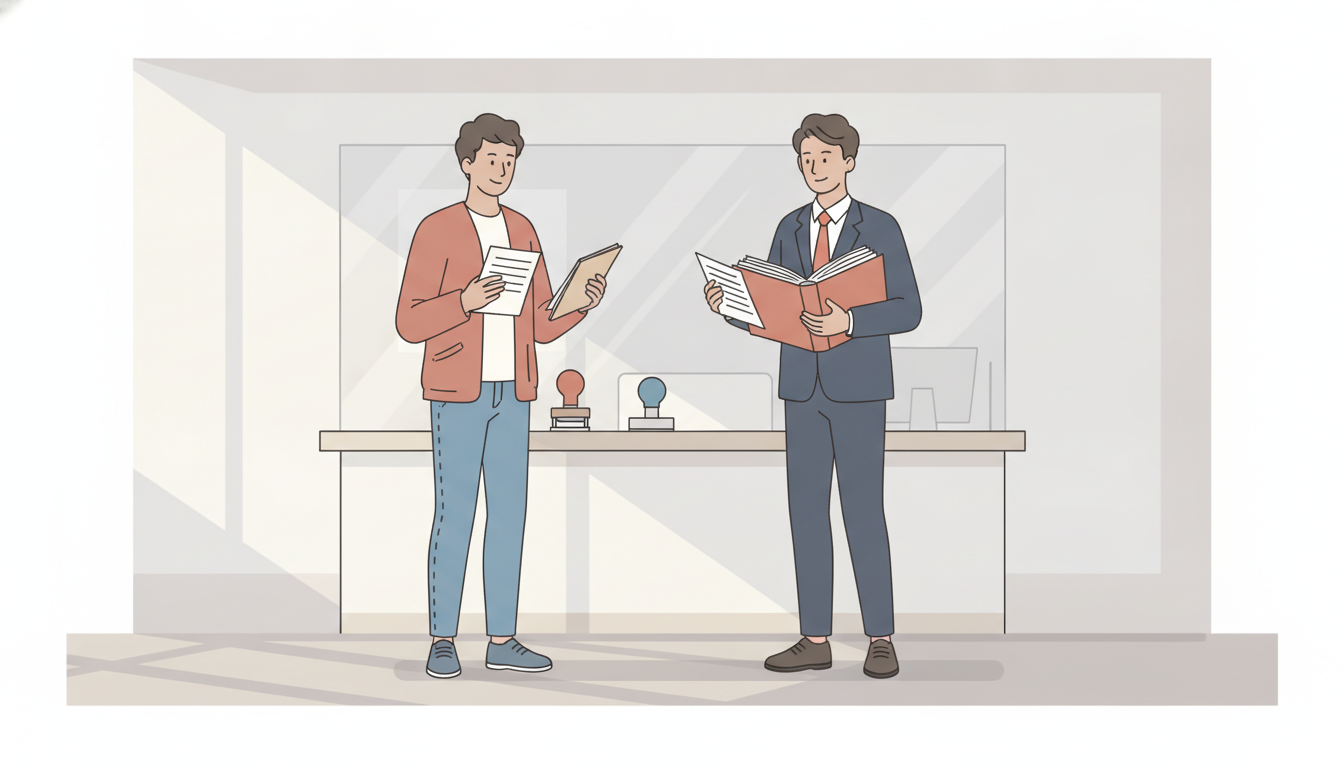 個人と法人で必要書類はどう違う?比較で整理